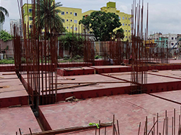 Block-3 Gr floor(dack slab) work